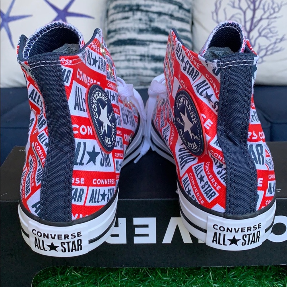 Converse CTAS high White/Multi/block WMNS - Picture 9 of 16